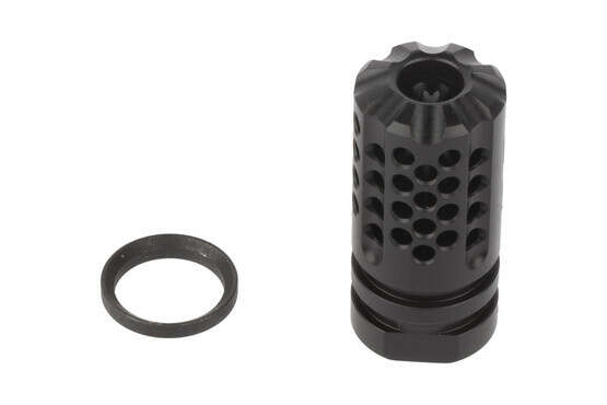 The SLR Synergy AR10 mini compensator comes with a crush washer for installation